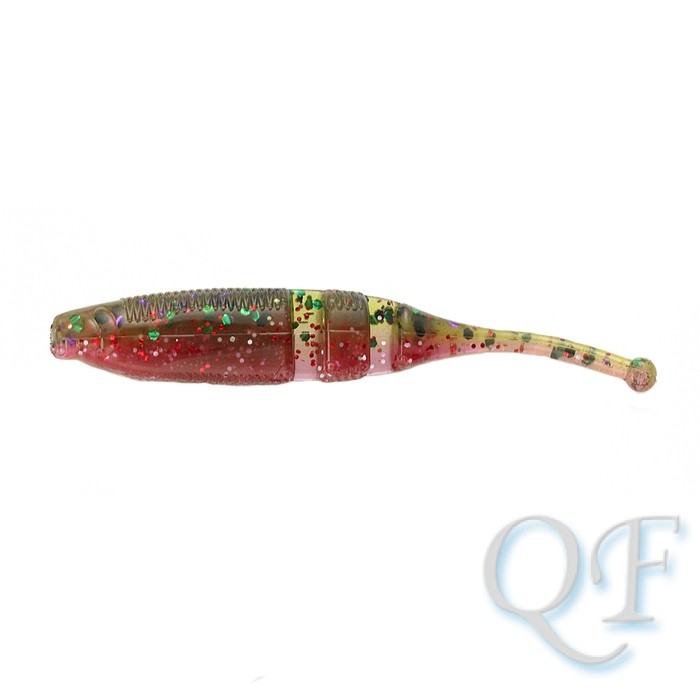 Джигприманка Lake Fork Live Baby Shad 2.25" (упаковка 15 шт) Watermelon Candy Red/Scrlett Red
