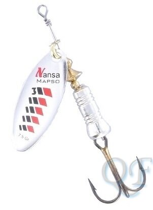 Блесна вращающаяся Lukris Nansa 3 7.5g