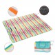 Плед для пикника King Camp 9001 Rainbow Picnic Blanket