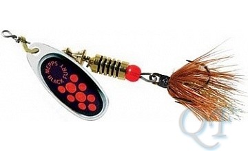 Блесна Mepps Black Fury Mouche 1 3.5g Silver/orange