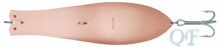 Блесна Kuusamo Professor 00 180/60 C. UV (медь)