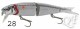 Воблер Savage Gear 4Play Herring Liplure 19cm 52g SS Медленно-тонущий
