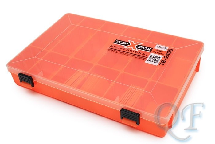 Коробка TOP BOX TB-2400 27*19*4,5см Оранжевое основание