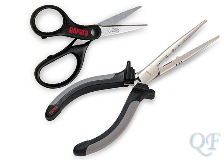 Набор: плоскогубцы и ножницы для лески Rapala Pliers Super Line Scissors 