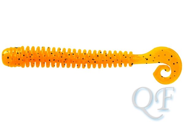 Силиконовая приманка Luremax Cheeky Worm 8.5 см (10 шт) 004-Caramel oil